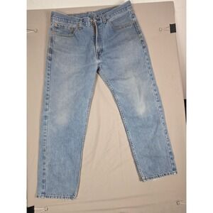 Levi's Men's Relaxed Jeans in Light Blue